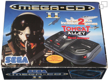 Mega-CD Second Version Tomcat Alley/Road Avenger Bundle