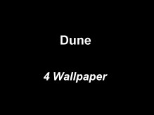 Dune Wallpaper