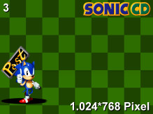 Sonic CD Wallpaper 1.024x768px