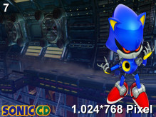 Sonic CD Wallpaper 1.024x768px